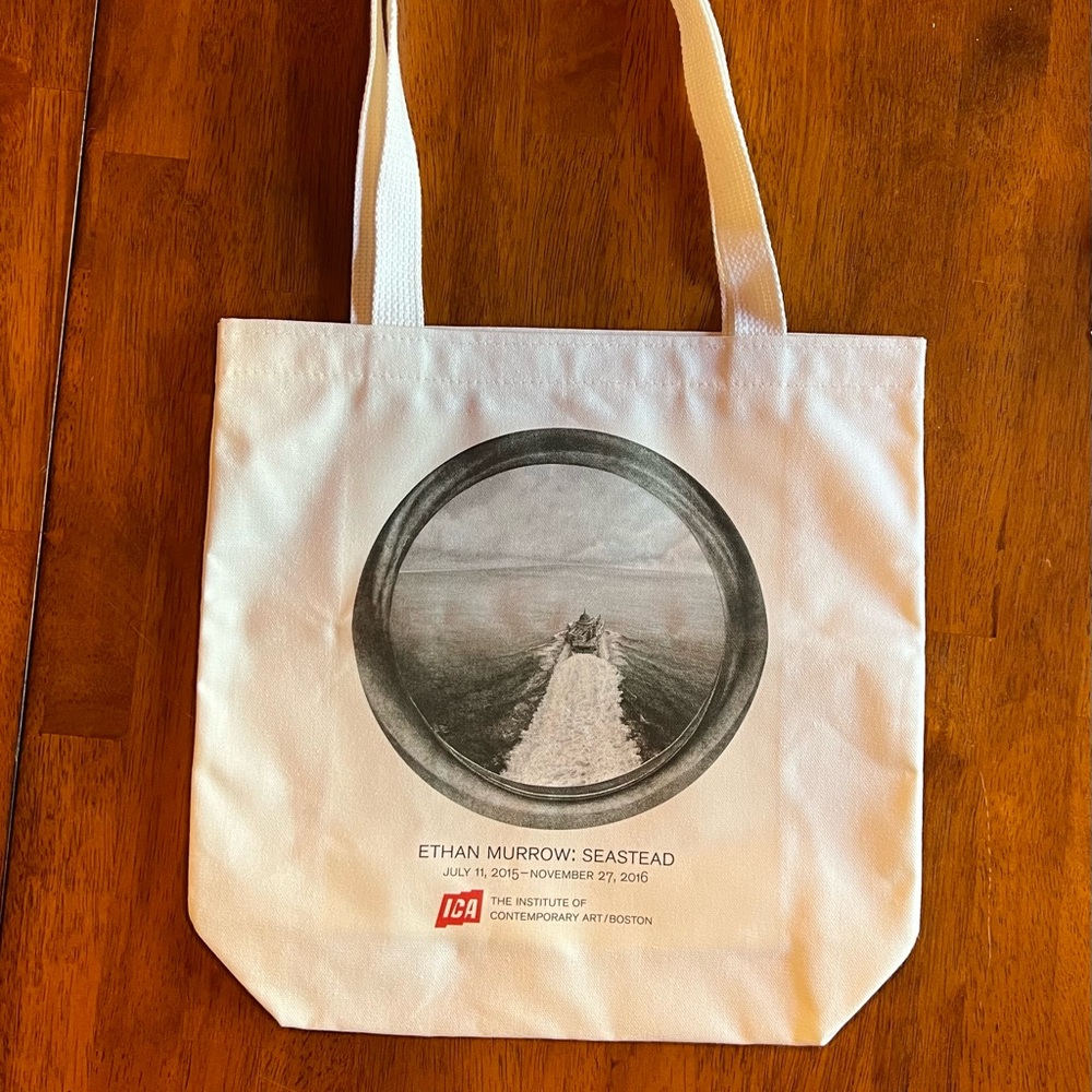 Artist-designed ICA tote bag
